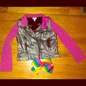❣️Jojo Siwa jacket & bow ❣️
